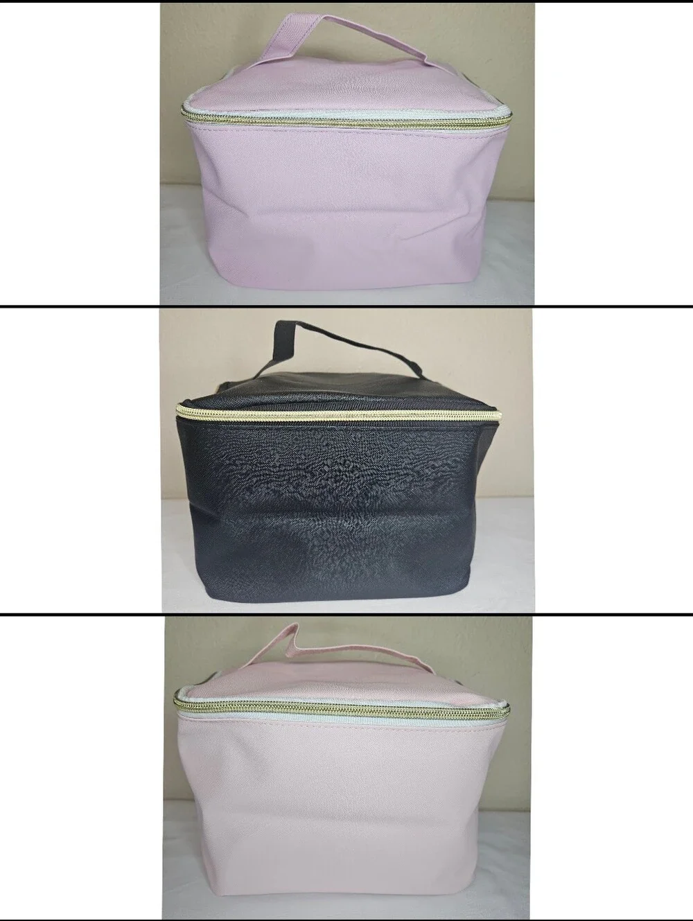 Pick 1 | Cosmetic Travel Pouch + FREE Travel Bottles & Spa Headband NEW